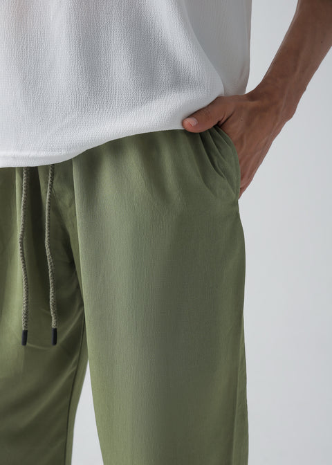 Olive Relax Fit Trouser