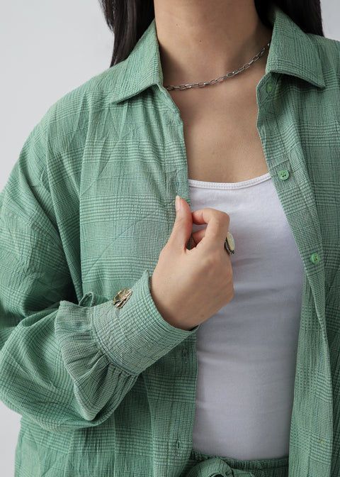 Olive Mist Textured Cord-Set