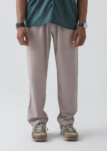 Stone Beige Relax Fit Trouser