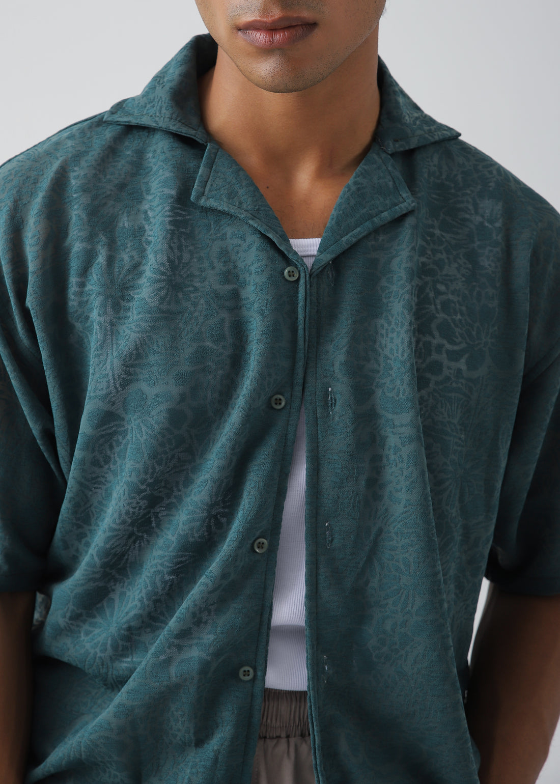 Forest Texture Green Shirt