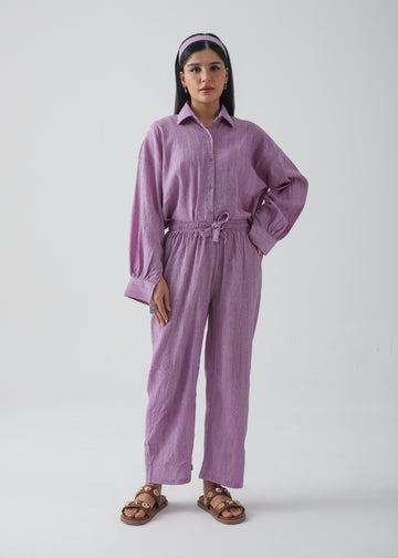 Lavender Mist Textured Cord-Set