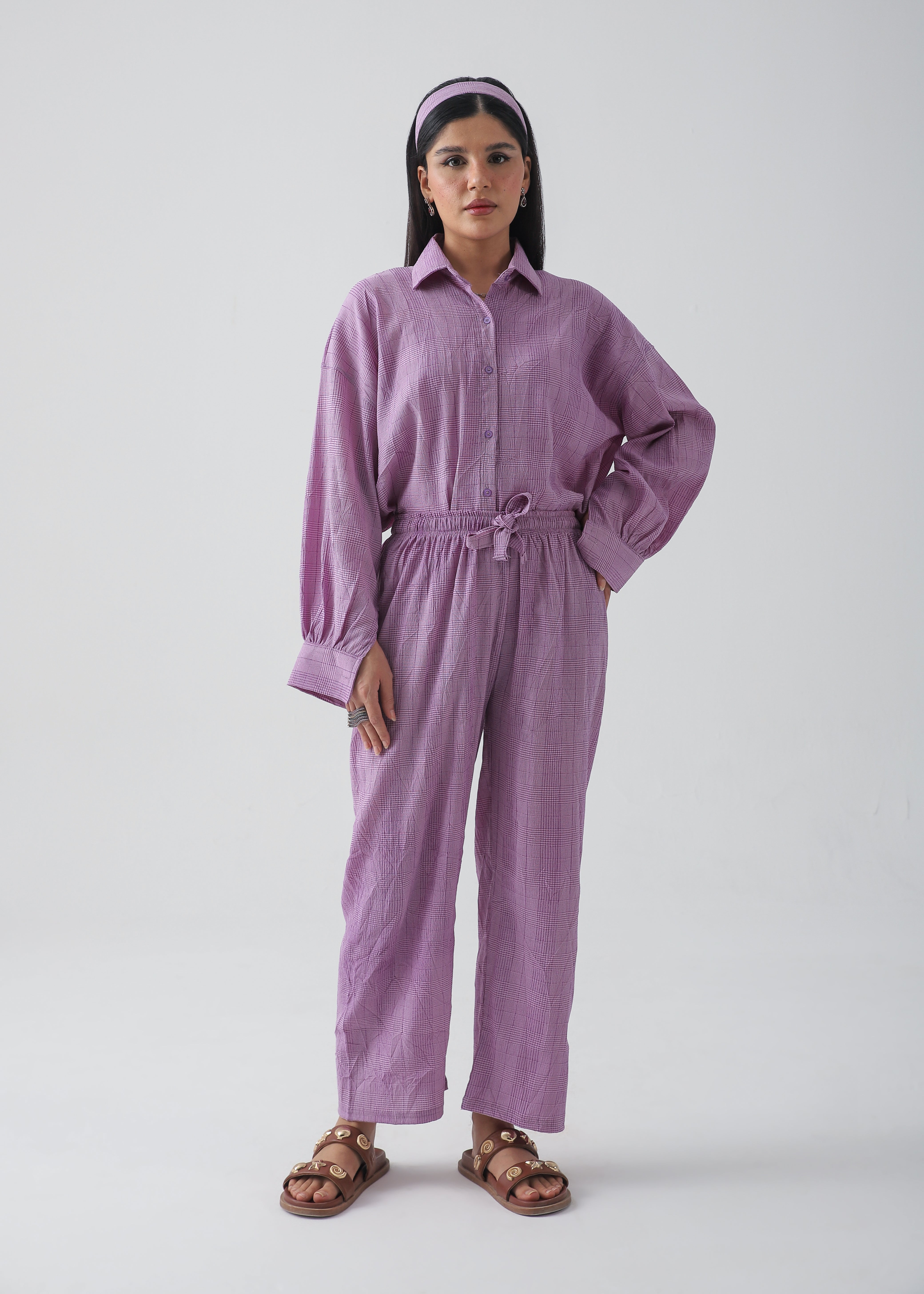 Lavender Mist Textured Cord-Set