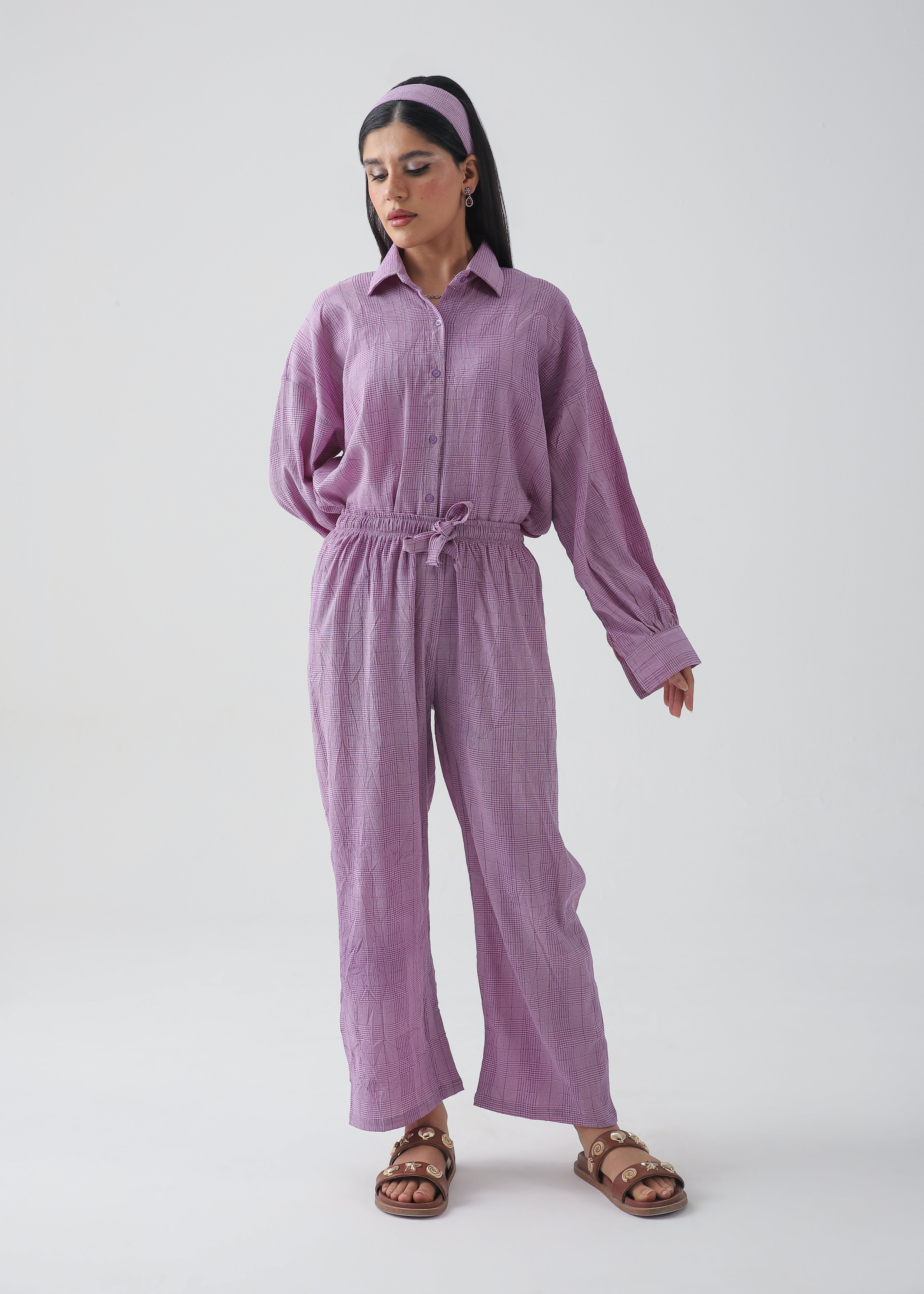 Lavender Mist Textured Cord-Set