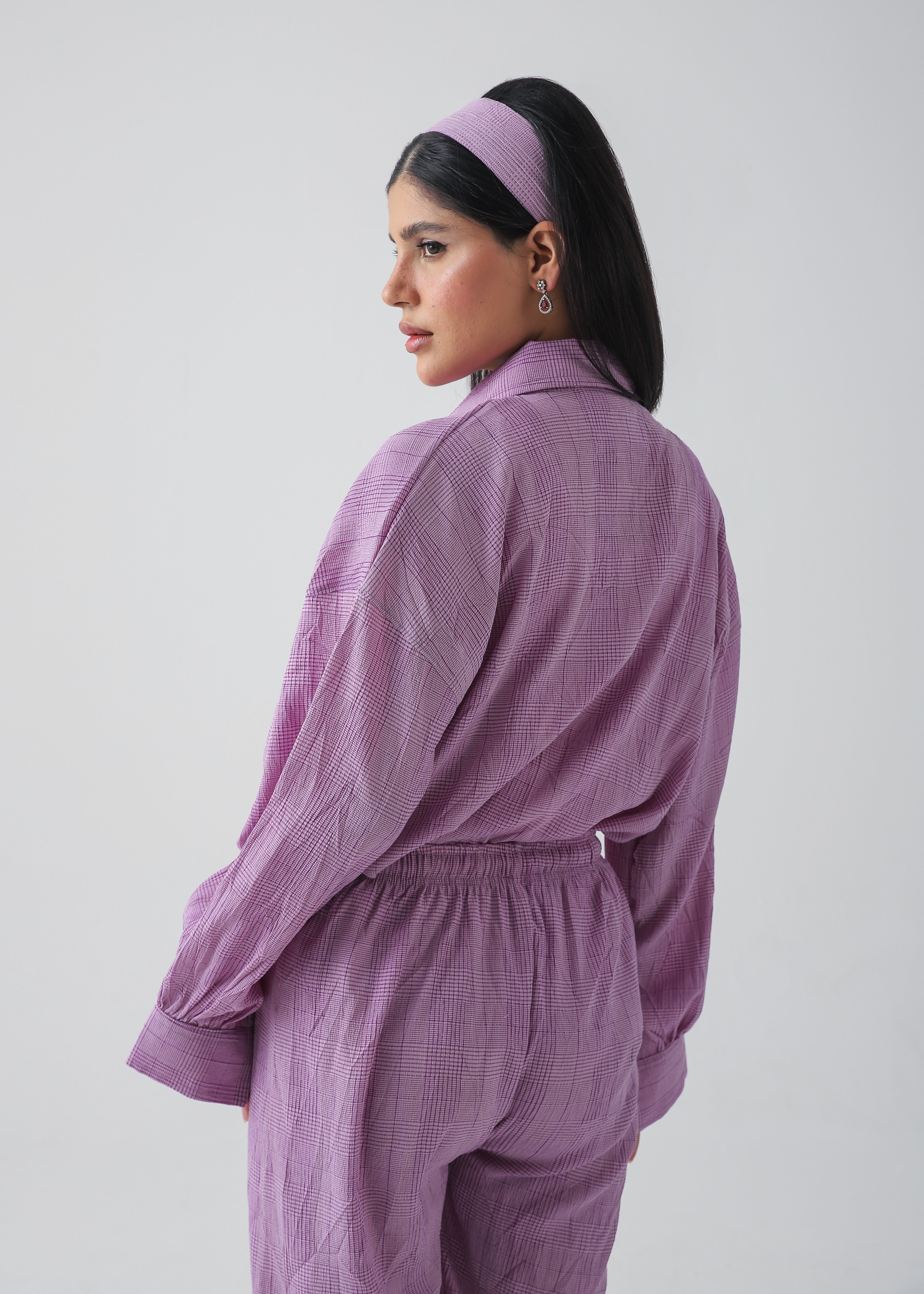 Lavender Mist Textured Cord-Set