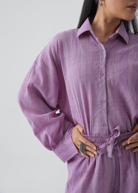 Lavender Mist Textured Cord-Set