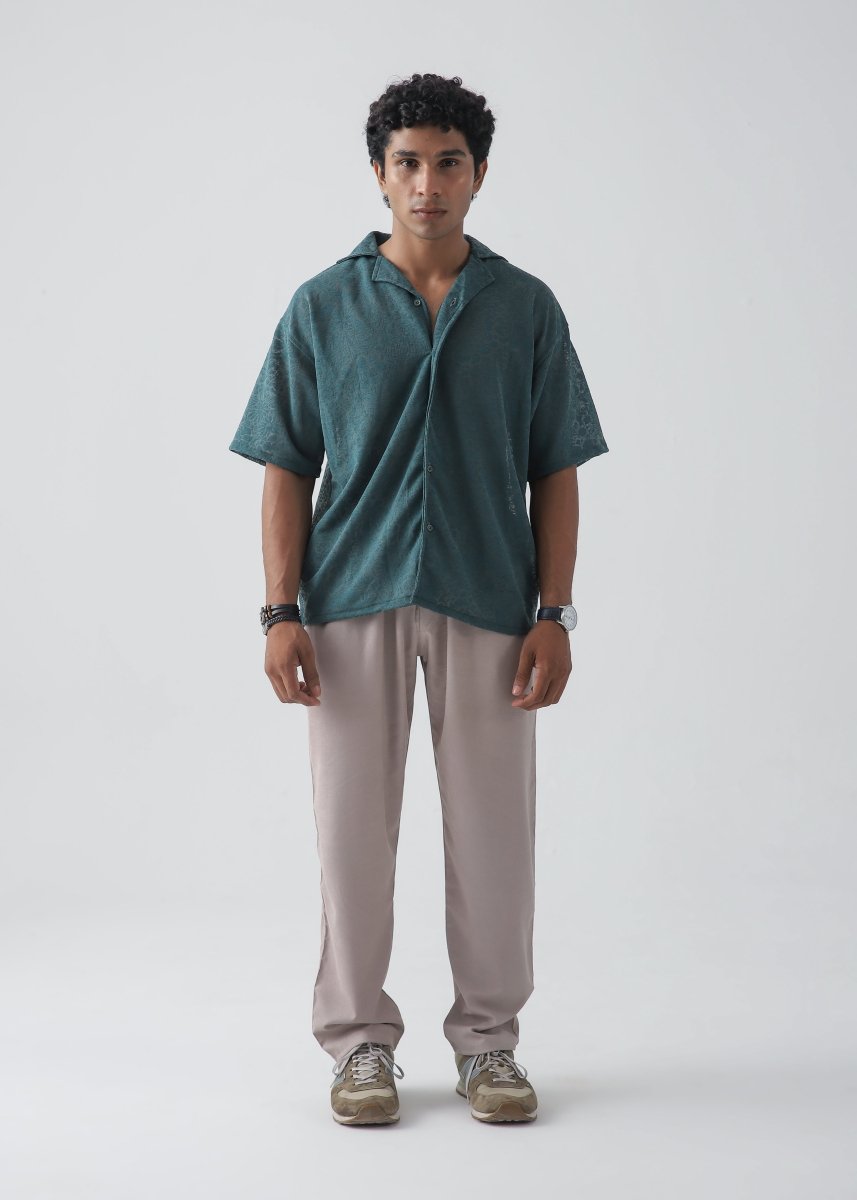 Forest Texture Green Shirt - Vastah Official®